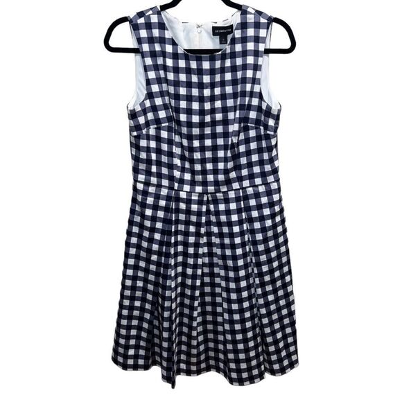 Liz Claiborne || Checkered Dress || 8 - Picture 1 of 4
